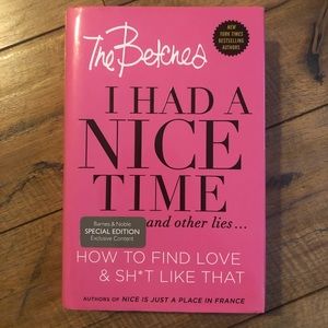 I Had a Nice Time And Other Lies hardcover book💕
